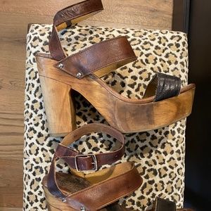 Bed Stu platform sandals